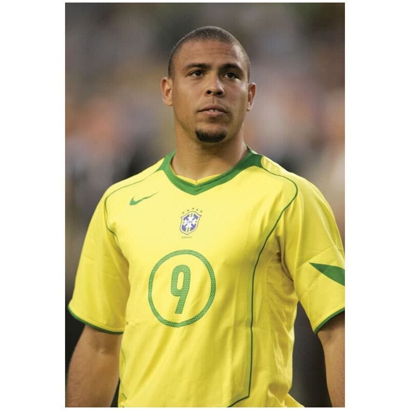 Brazil Retro Home Jersey Mens 2004