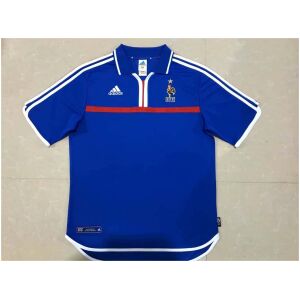 France Home Retro Jersey Mens 2000