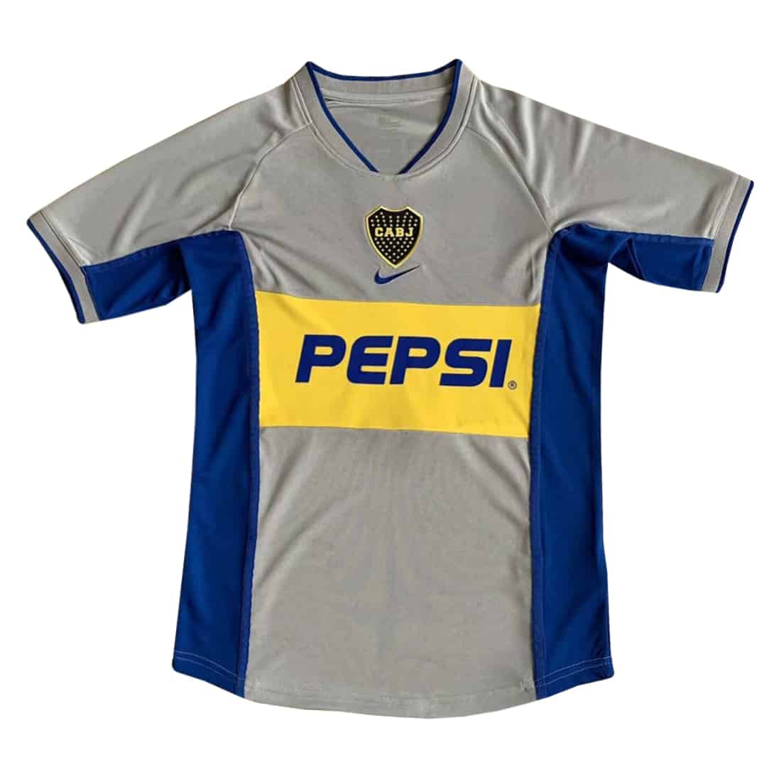 Boca Juniors Retro Away Jersey Mens 2002