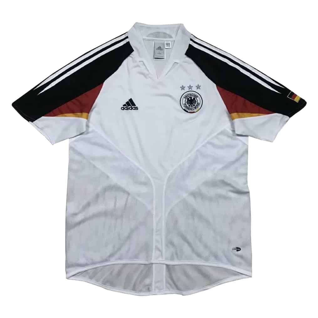Mens Germany Retro Home Jersey 2004