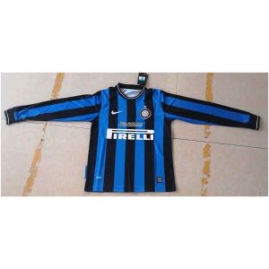 Inter Milan Retro Home Jersey Long Sleeve Mens 2009/10