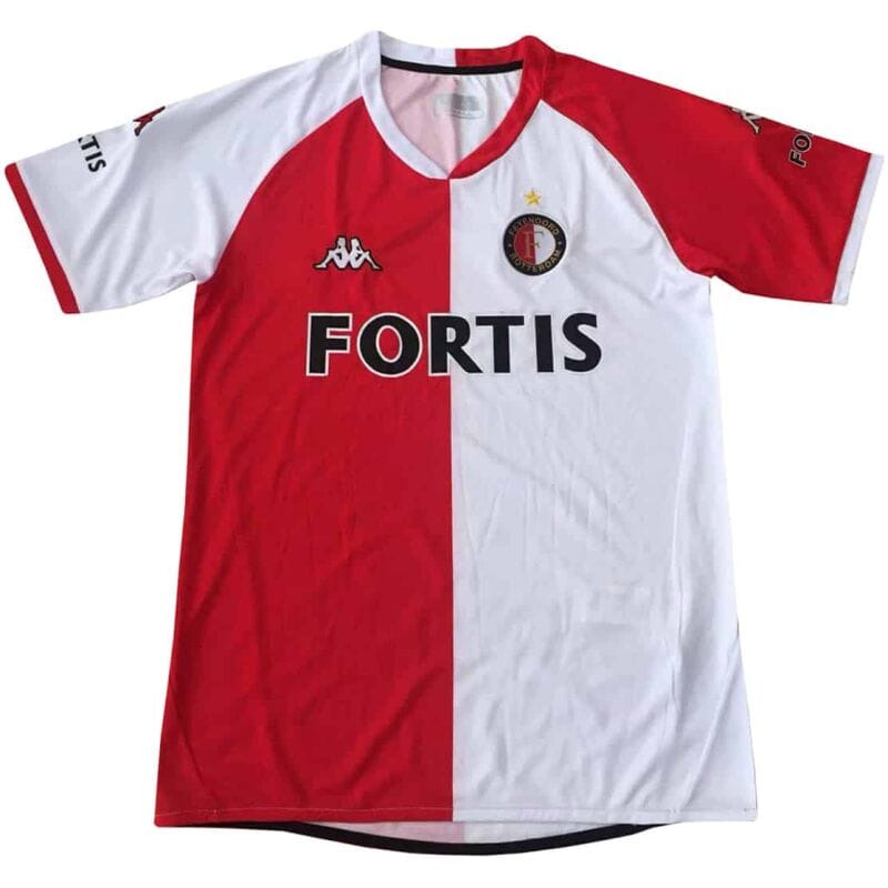 Mens Feyenoord Retro Home Jersey 2008