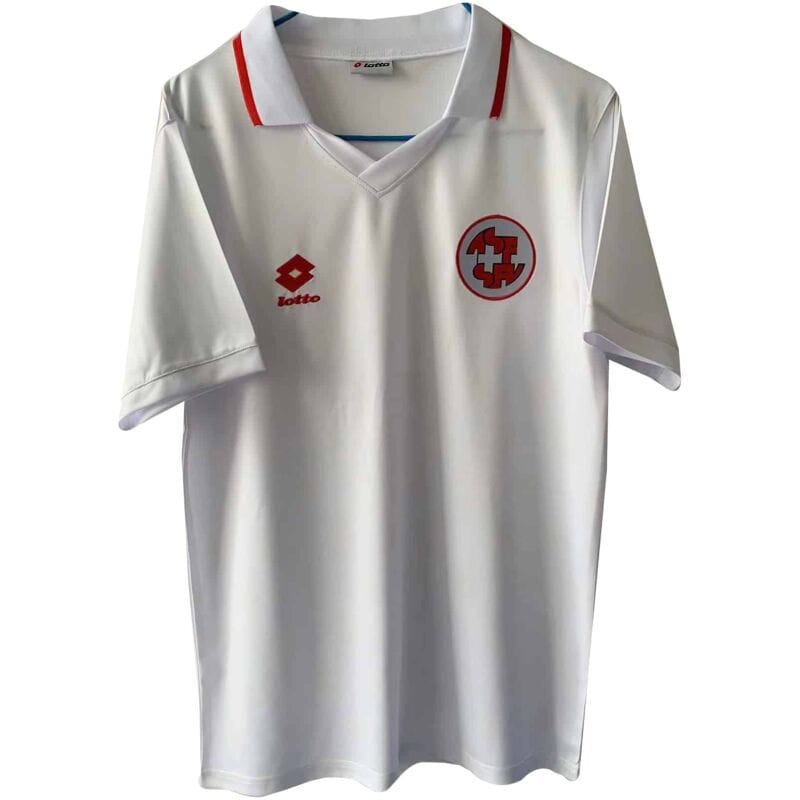 Mens Switzerland Retro Away Jersey 1994