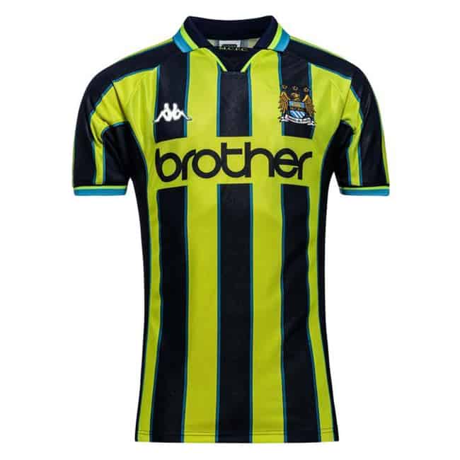 Mens Manchester City Retro Home Jersey 1998/99