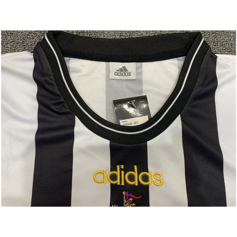 Newcastle United Retro Home Jersey Mens 1997-1999