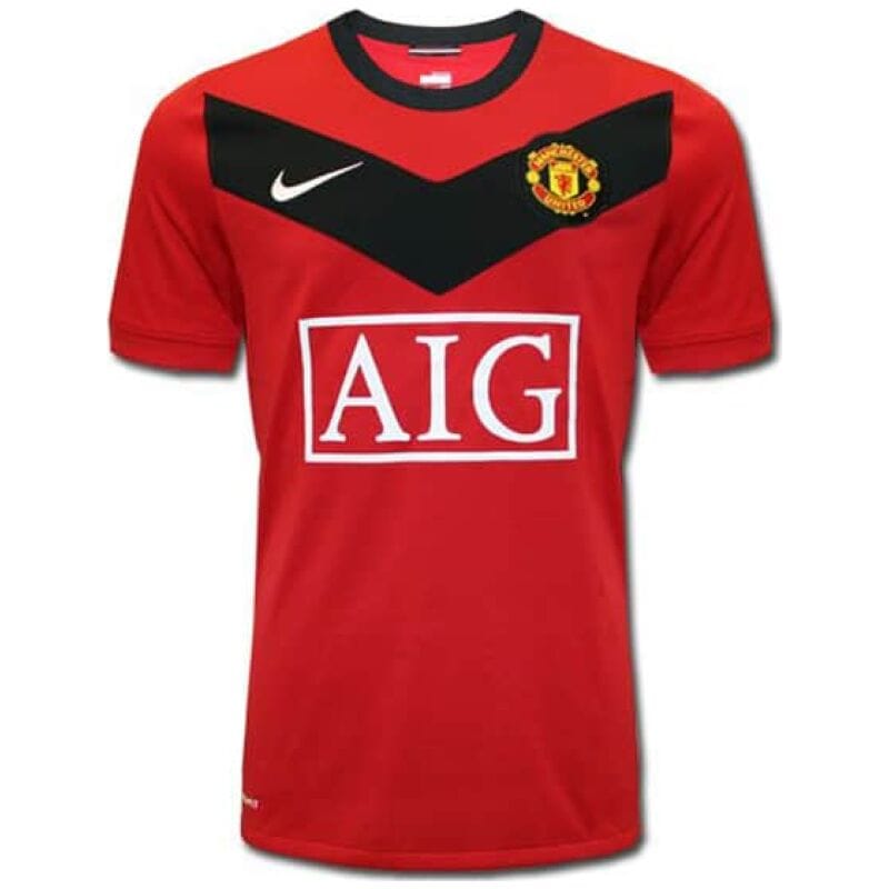 Mens Manchester United Retro Home Jersey 2010