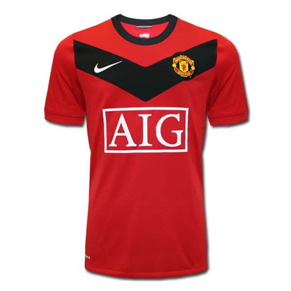 Mens Manchester United Retro Home Jersey 2010