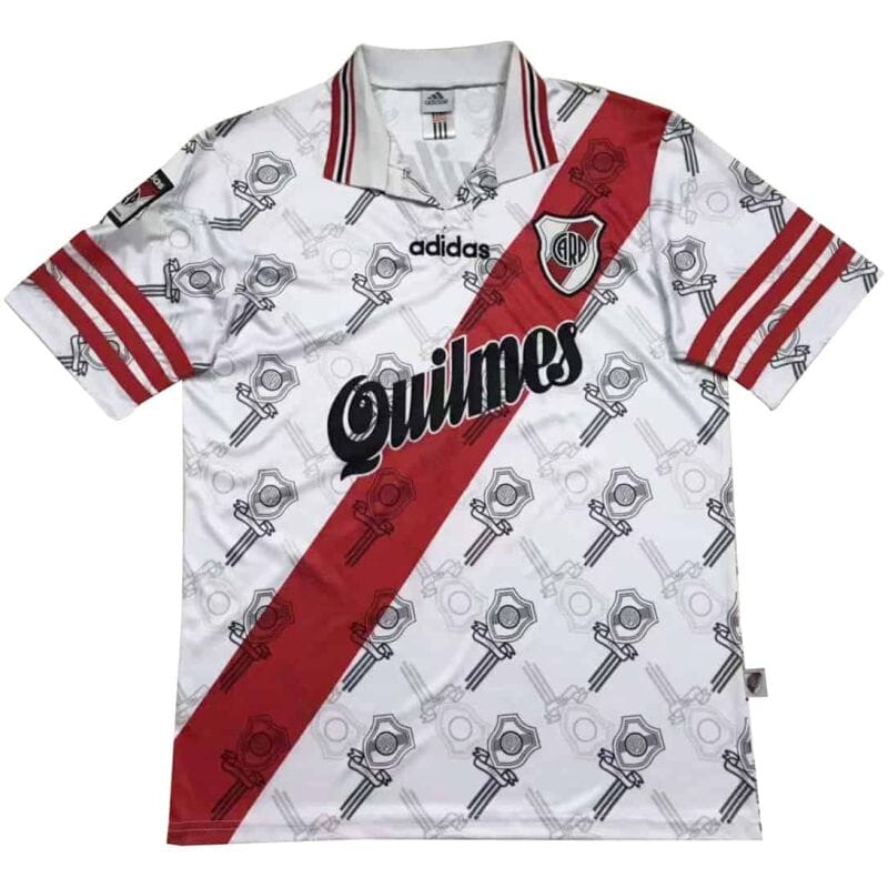 Mens River Plate Retro Home Jersey 1996