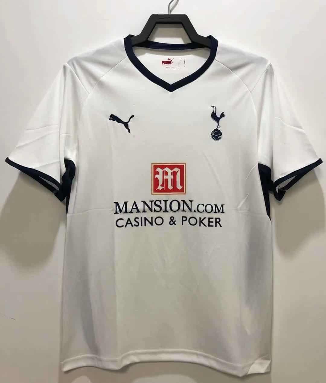 Mens Tottenham Hotspur Retro Home Jersey 2008/09