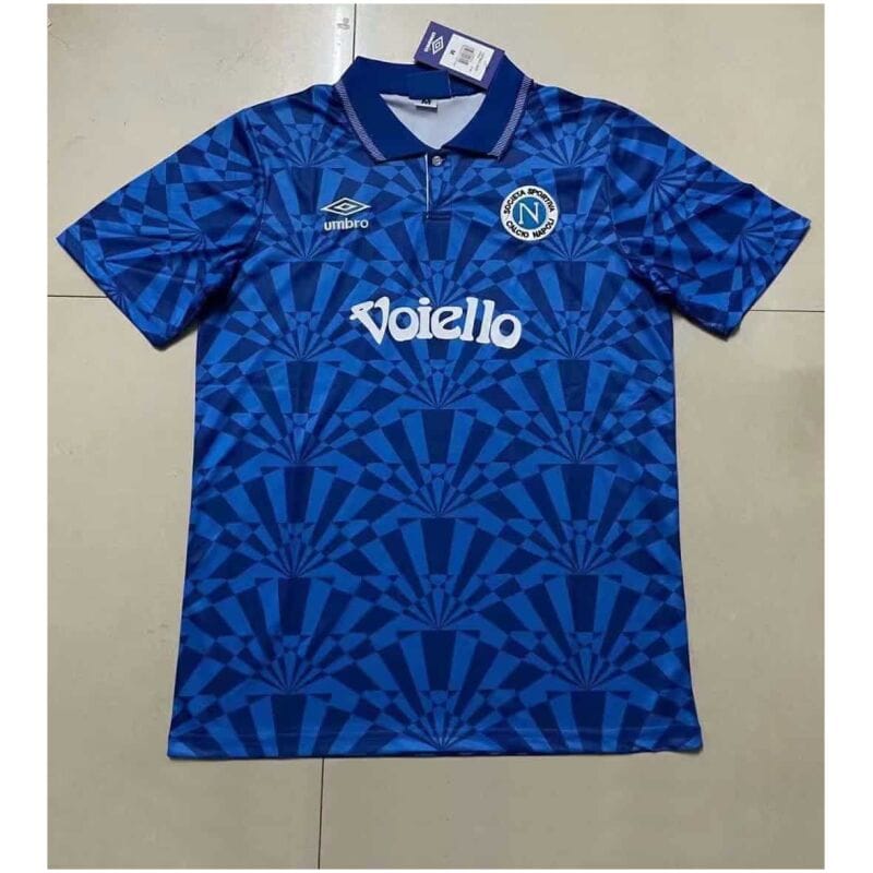 Herren Napoli Retro Heim Trikot 1991-1993