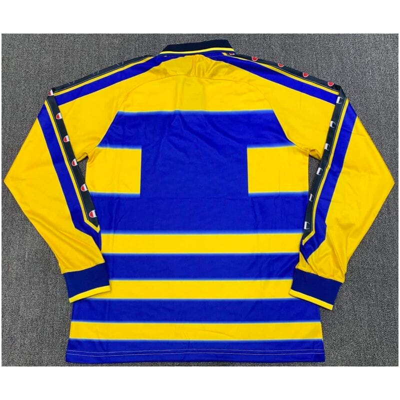 Mens Parma Calcio Retro Home Jersey Long Sleeve 1999/2000