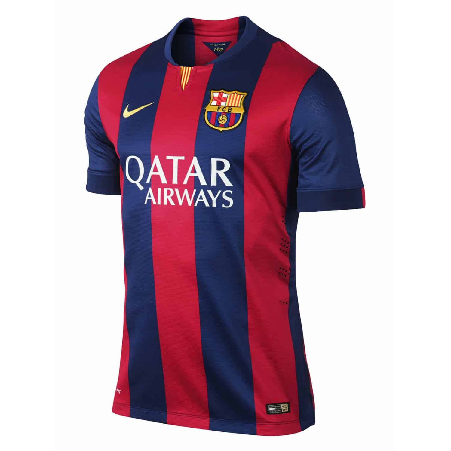 Mens Barcelona Retro Home Jersey 2014/15