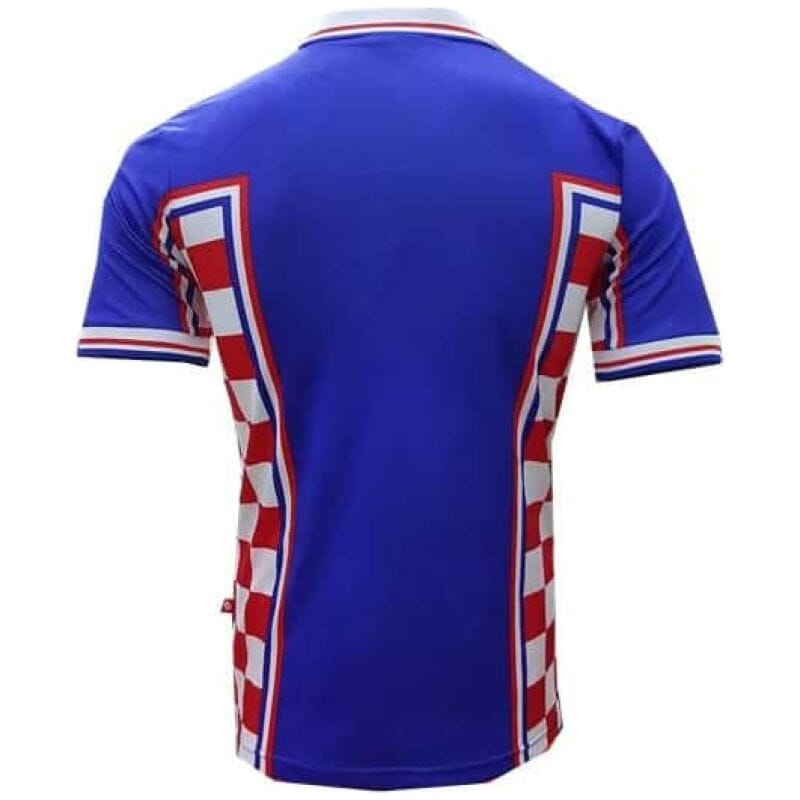 Mens Croatia Retro Away Jersey 1998
