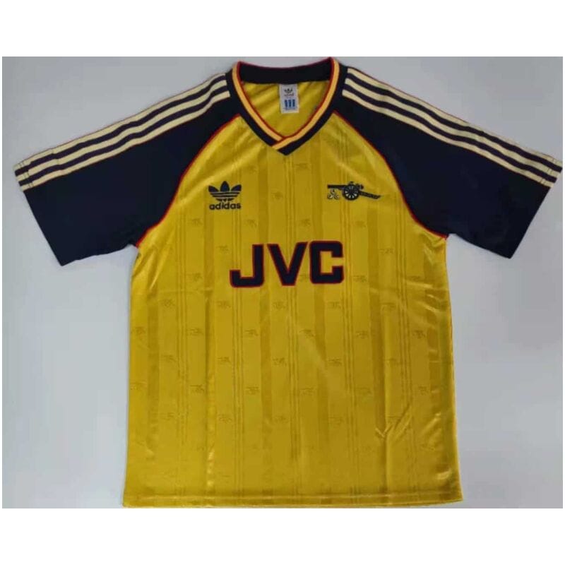 Mens Arsenal Retro Away Jersey 1988-1990