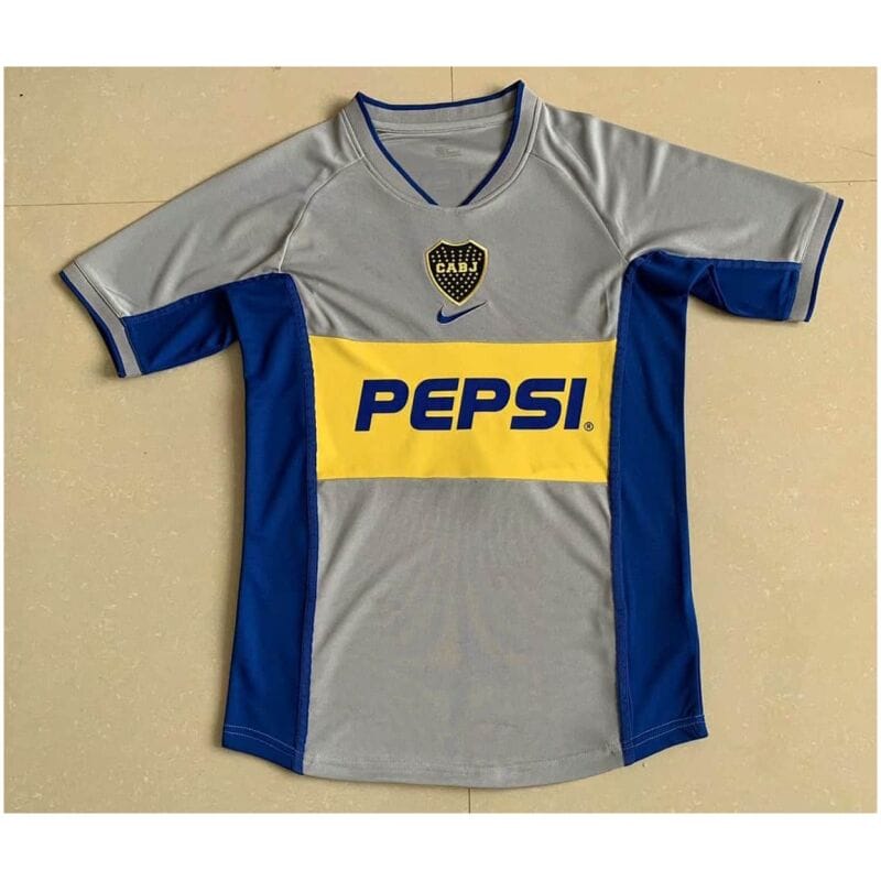Boca Juniors Retro Away Jersey Mens 2002
