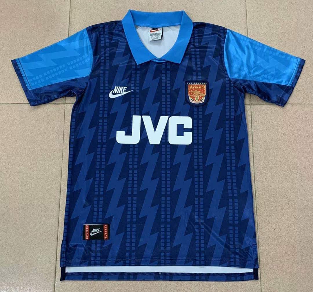 Arsenal Retro Away Jersey Mens 1994