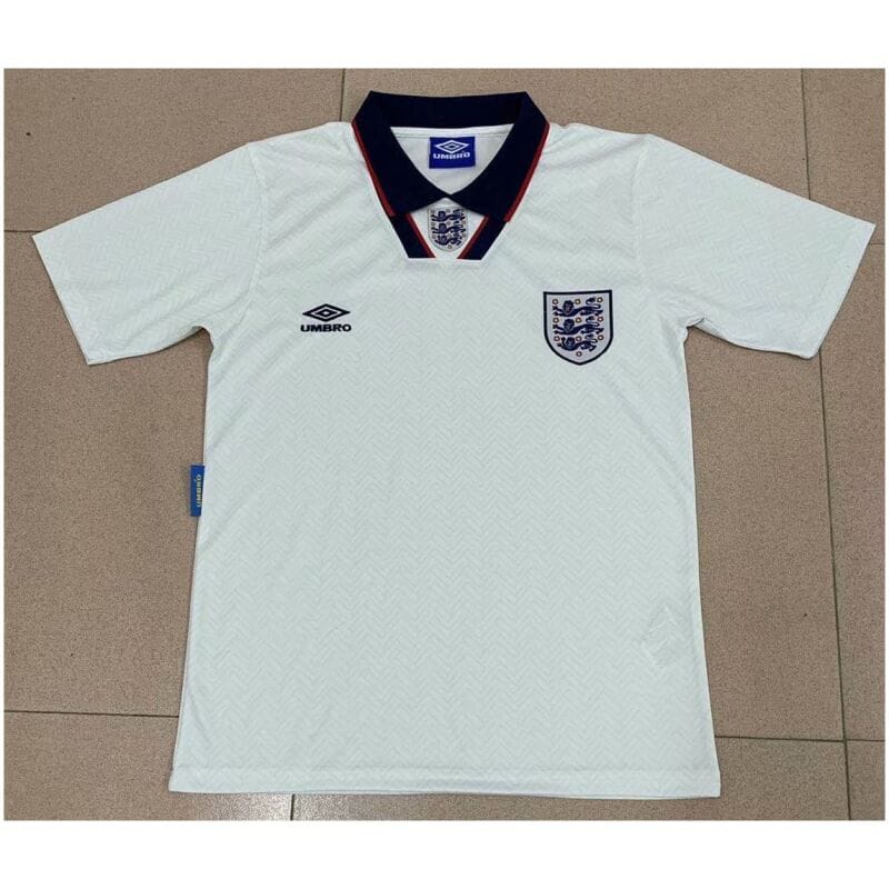 England Retro Home Jersey Mens 1994