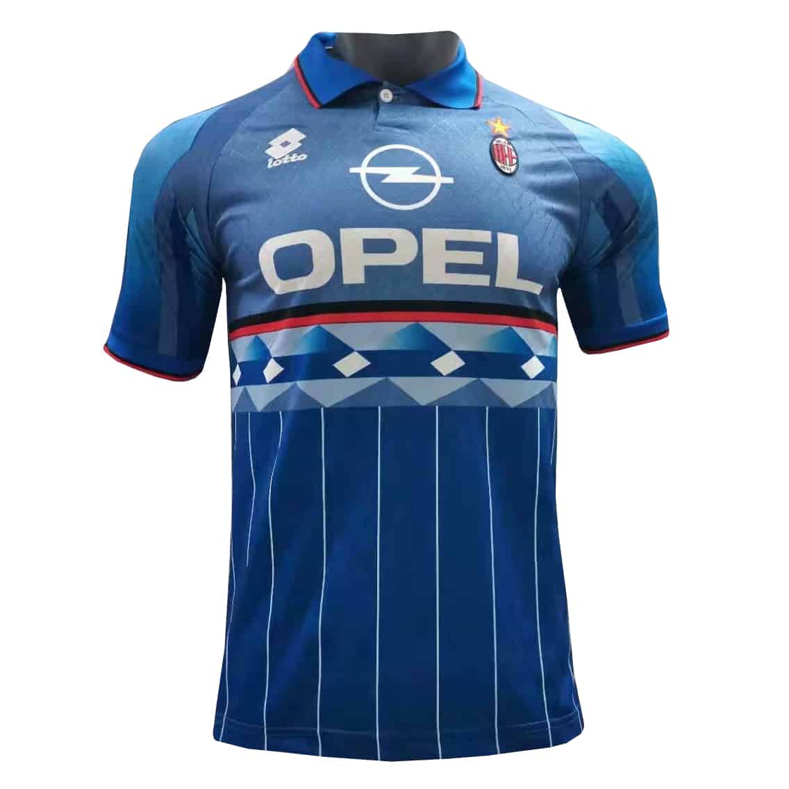 Mens AC Milan Retro Away Jersey 1995/96