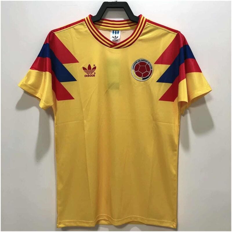 Mens Colombia Retro Home Jersey 1990