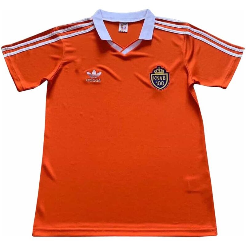 Mens Netherlands Retro Centenary Jersey 1988