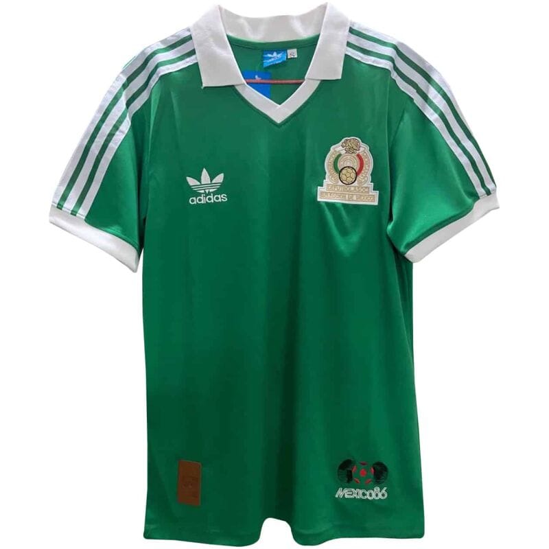 Mens Mexico Retro Home Jersey 1986