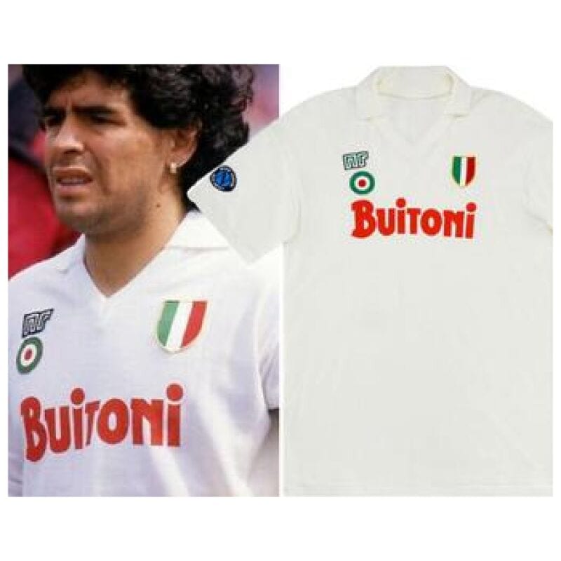Napoli Retro Away Jersey Mens 1987/88