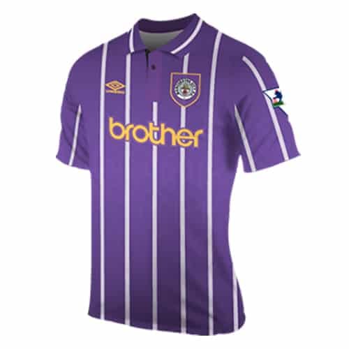 Mens Manchester City Retro Away Jersey 1993