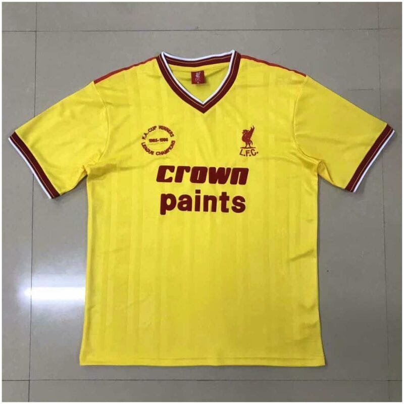 Liverpool Retro Away Jersey Mens 1985/86
