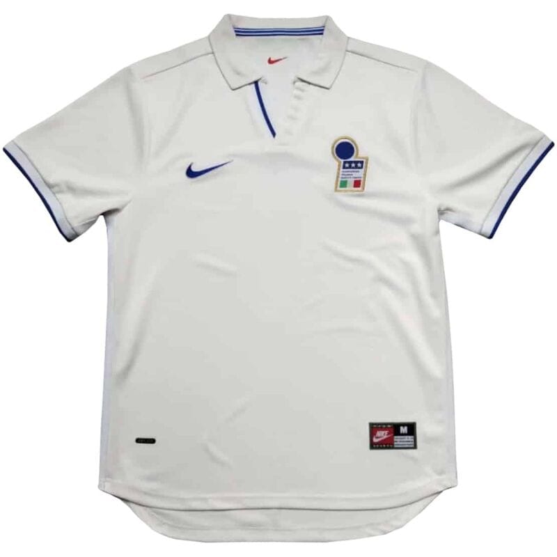Mens Italy Retro Away Jersey 1998 World Cup