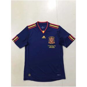 Spain Retro Away Jersey Mens 2010