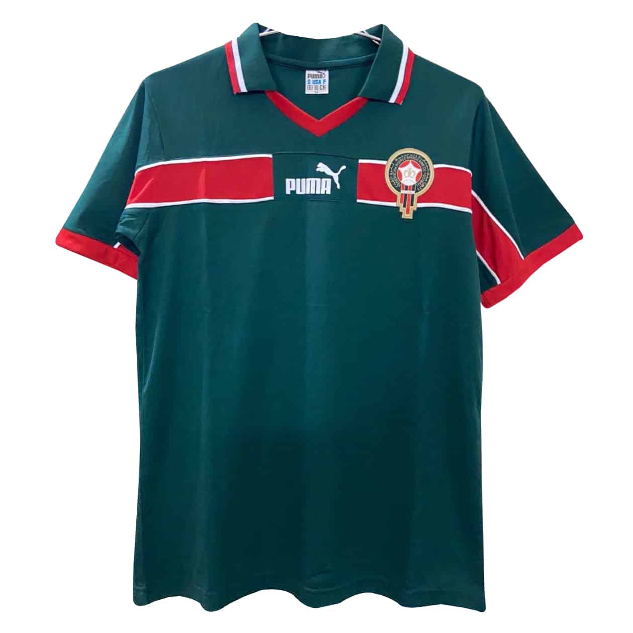 Mens Morocco Retro Home Jersey 1998