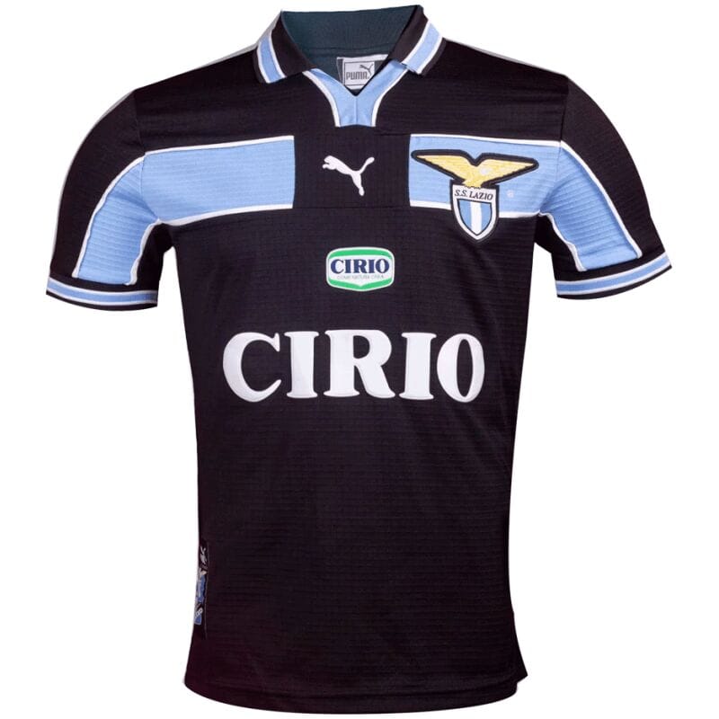 Mens S.S. Lazio Retro Away Jersey 1998-2000