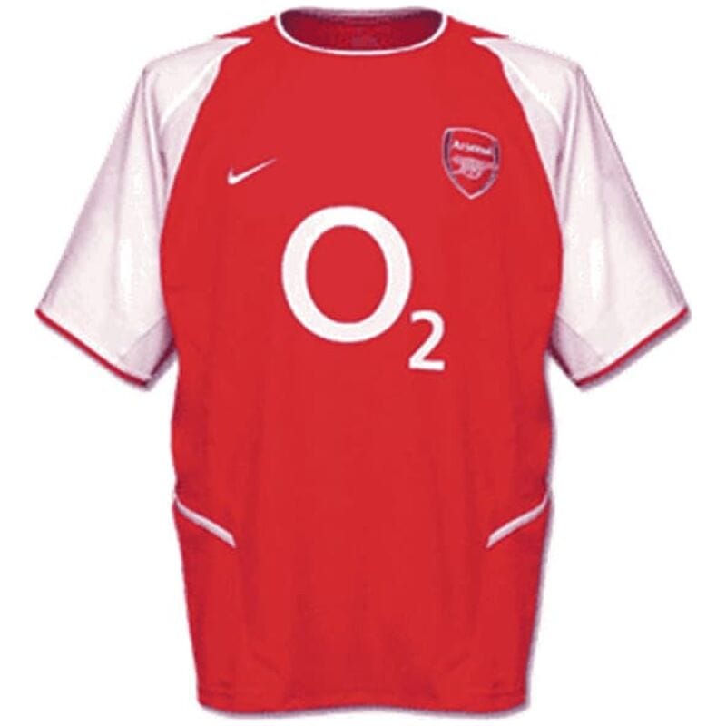 Arsenal Retro Home Jersey Mens 2002/2003