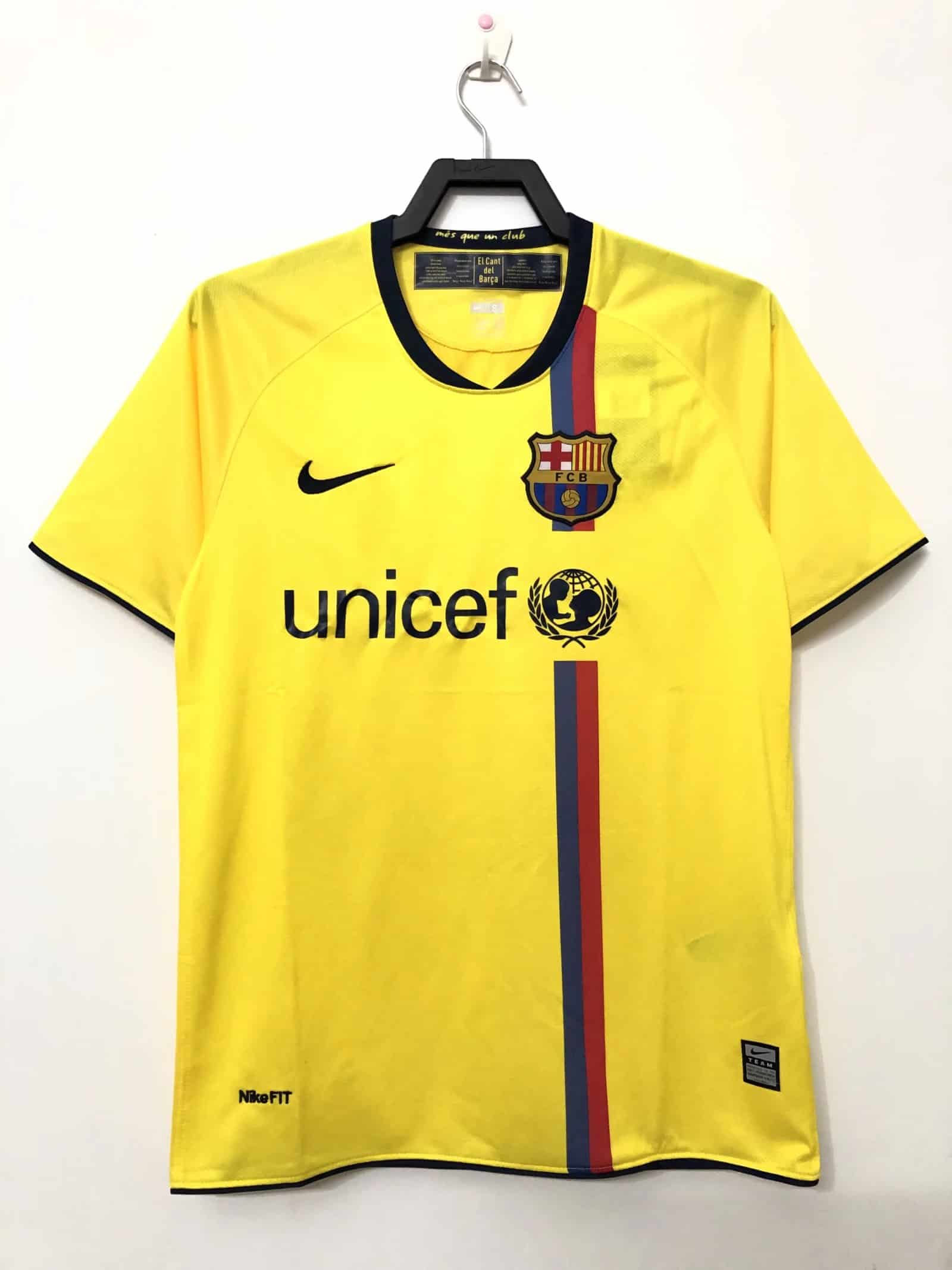 Barcelona Retro Away Jersey Mens 2008/09