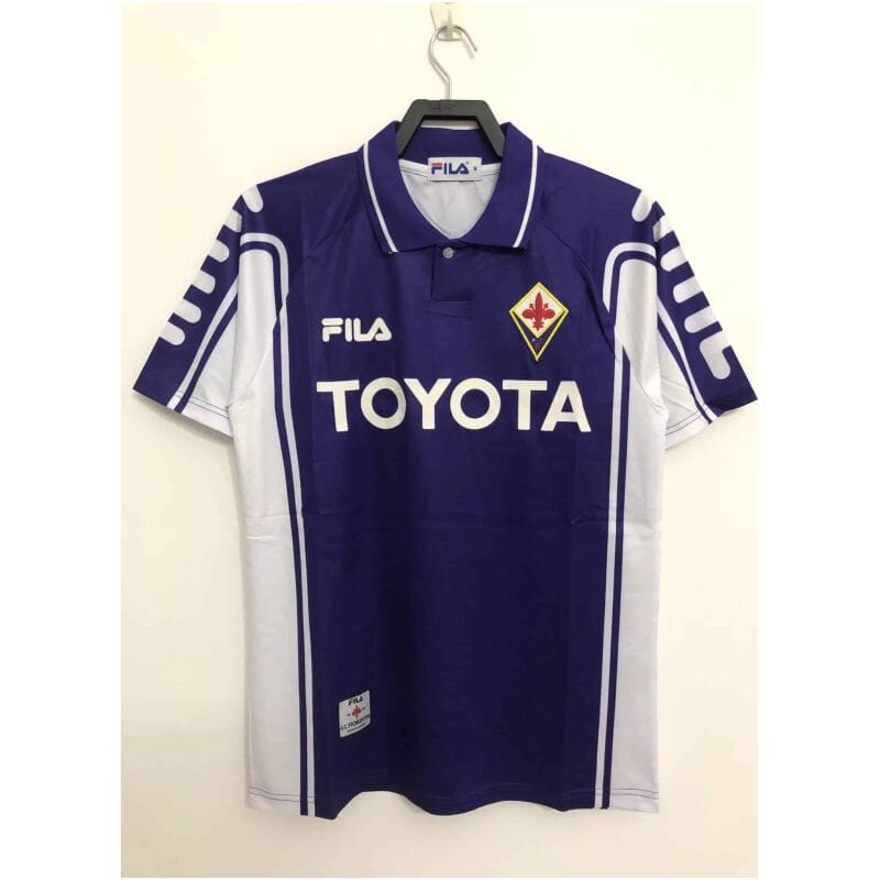 Mens ACF Fiorentina Retro Home Jersey 1999/2000