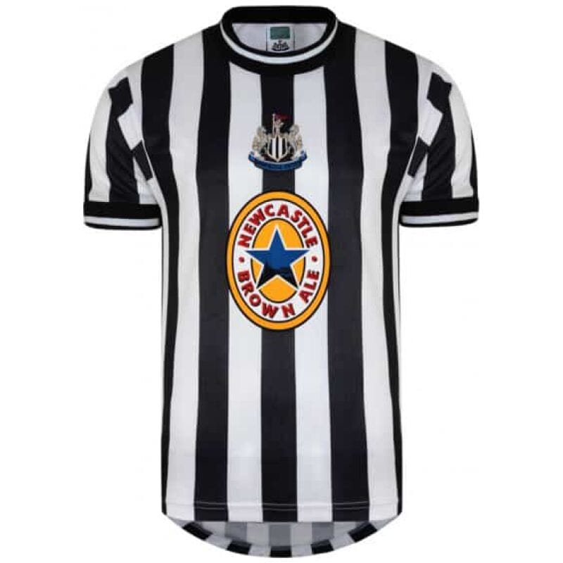 Newcastle United Retro Home Jersey Mens 1997-1999