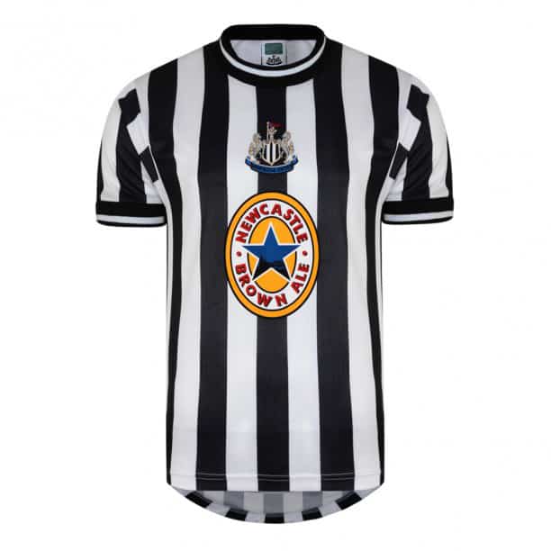 Newcastle United Retro Home Jersey Mens 1997-1999