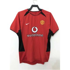 Mens Manchester United Retro Home Jersey 2002-2004