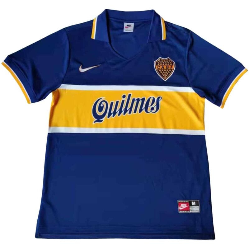 Boca Juniors Retro Home Jersey Mens 1997