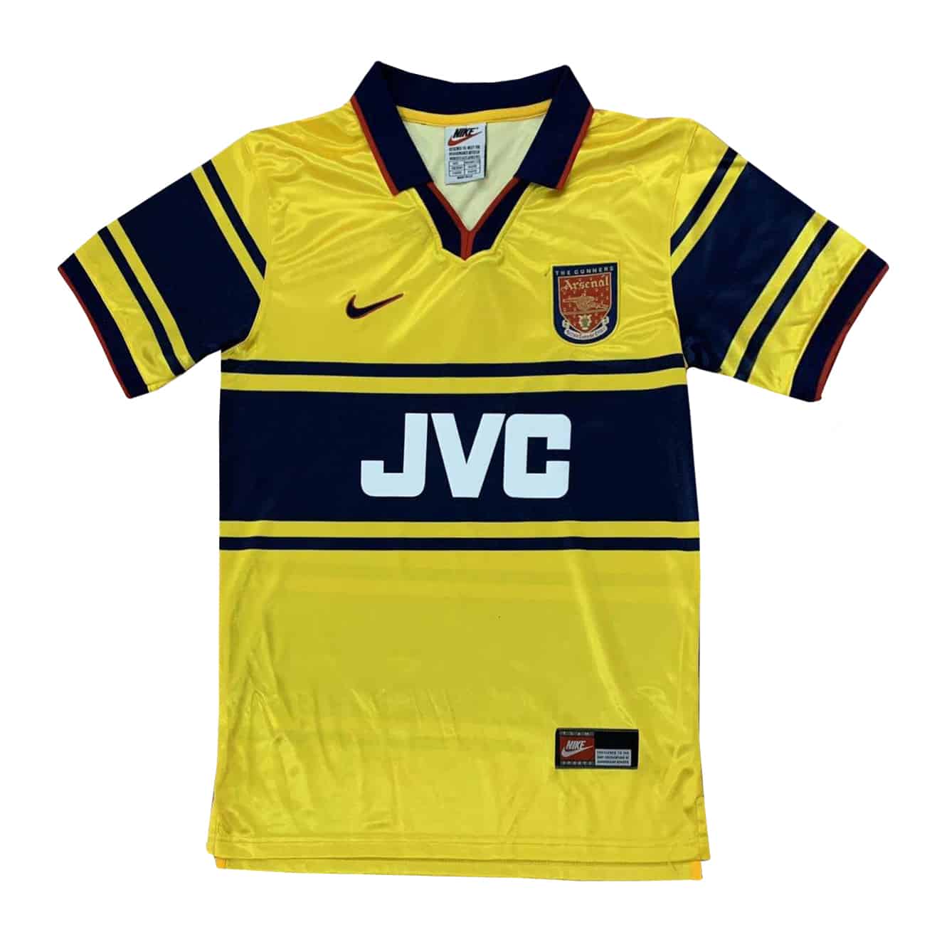 Arsenal Retro Away Jersey Mens 1997
