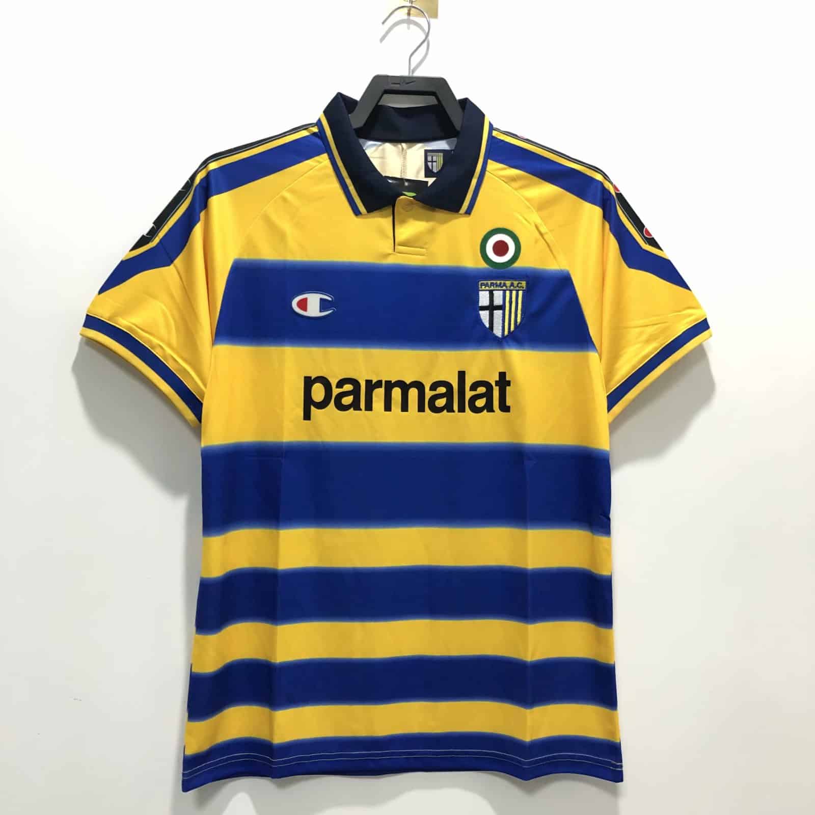 Mens Parma Calcio Retro Home Jersey 1999/2000