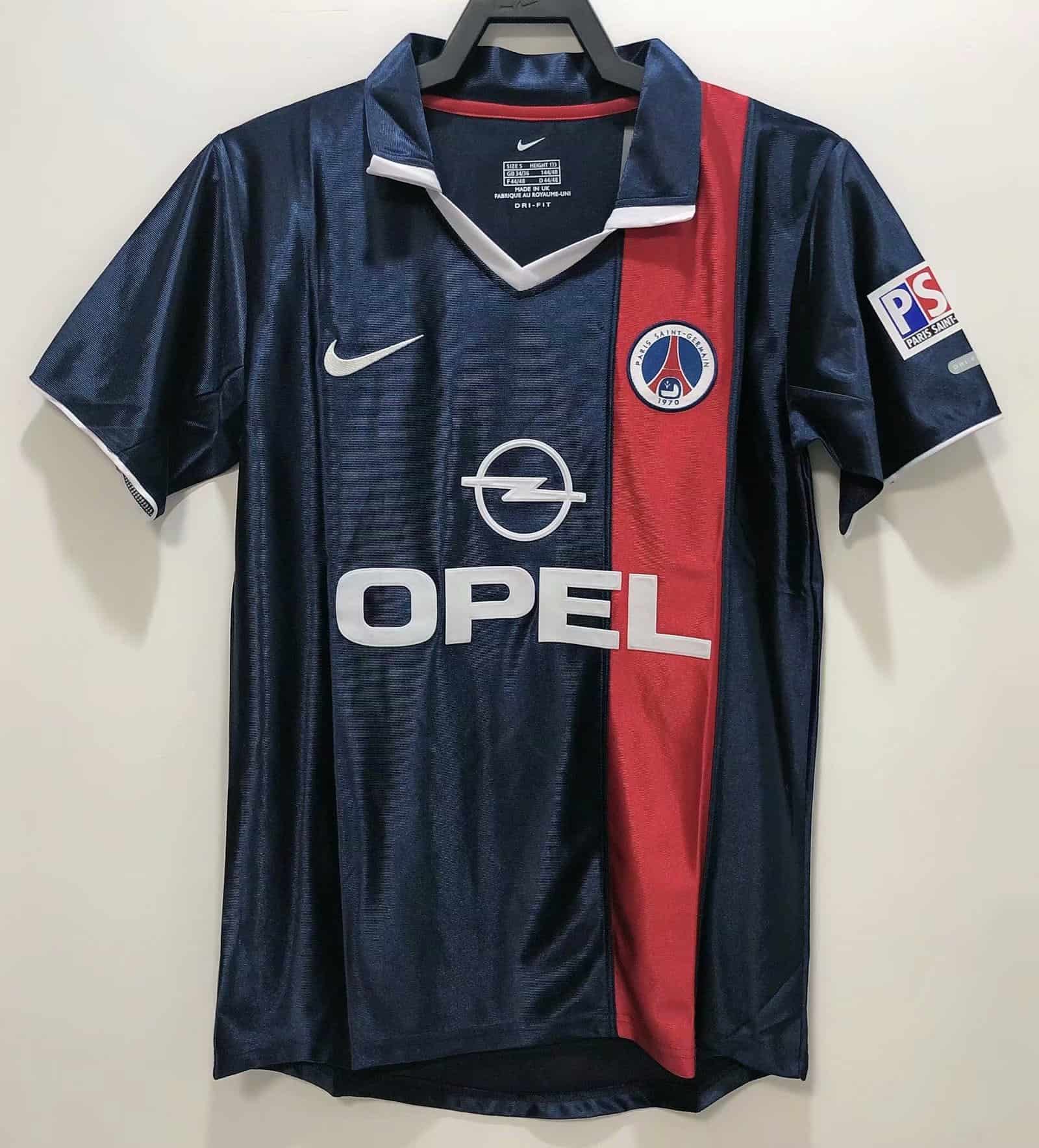 Mens PSG Retro Home Jersey 2001/02
