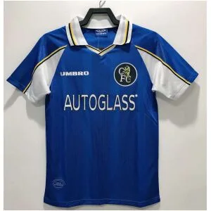 Mens Chelsea Retro Home Jersey 1998 Mens Chelsea Retro Home Jersey 1998