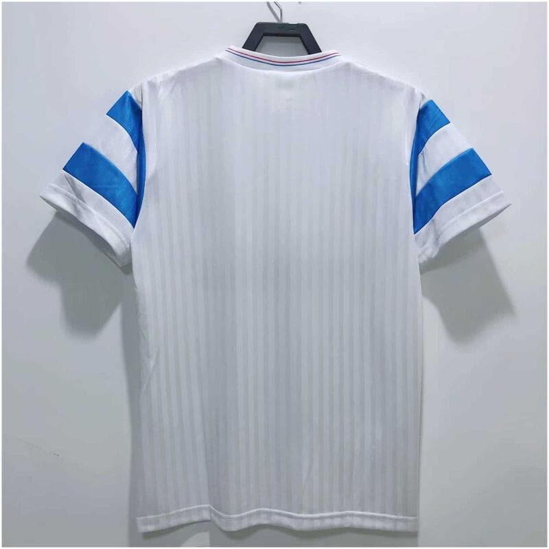 Mens Olympique Marseille Retro Home Jersey 1990