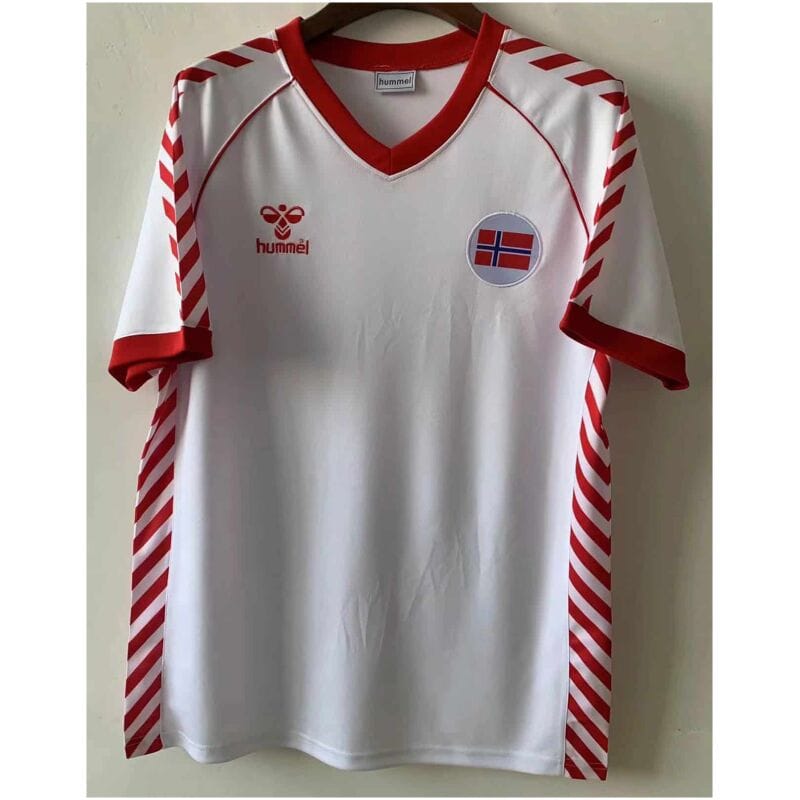 Mens Norway Retro Home Jersey 1984