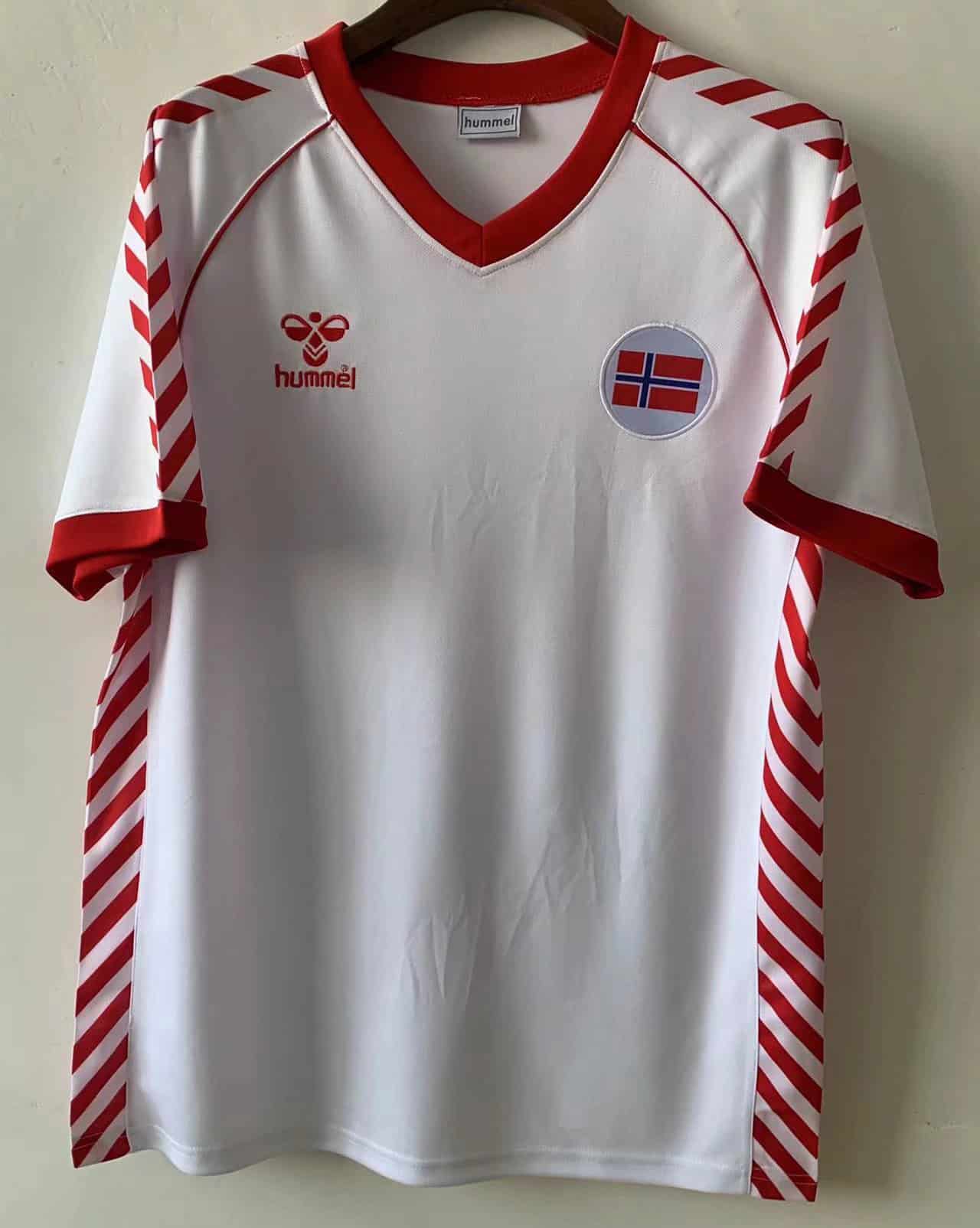 Mens Norway Retro Home Jersey 1984