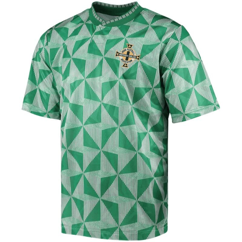 Mens Northern Ireland Retro Home Jersey 1990