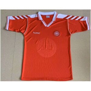 Mens Denmark Retro Home Jersey 1998