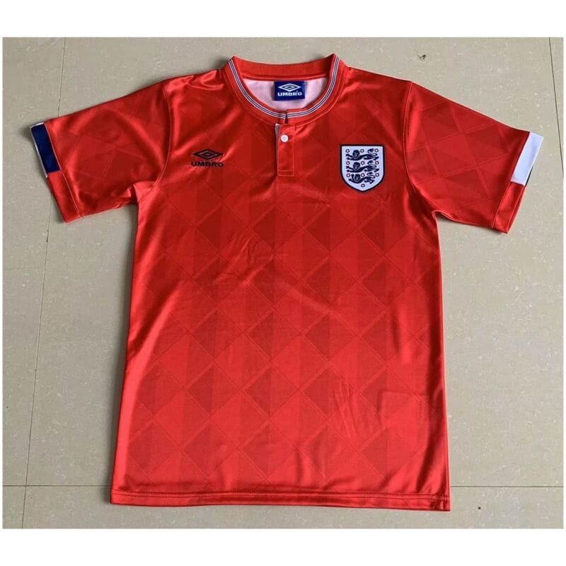 England Retro Away Jersey Mens 1989