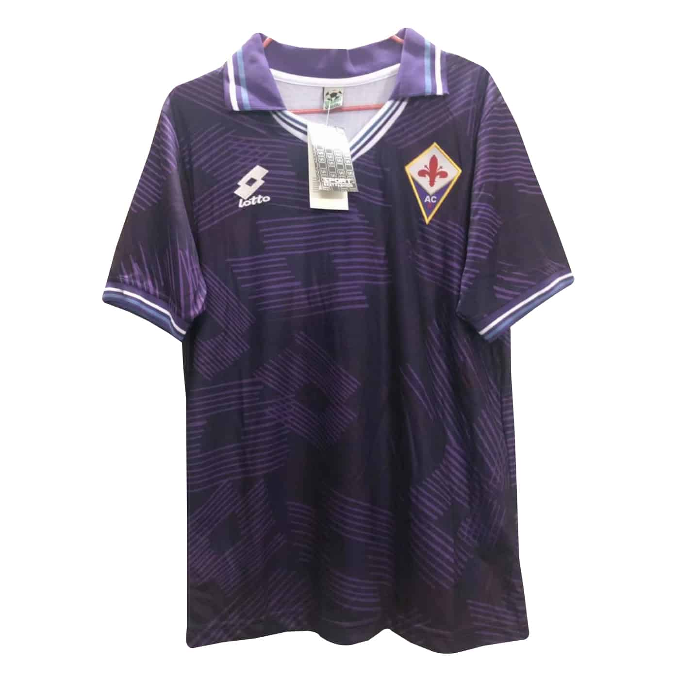 ACF Fiorentina Retro Home Jersey Mens 1992-1993